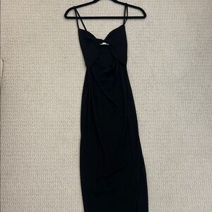 Zara Black Strapless Dress